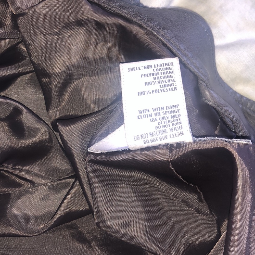 American Rag pleather jacket 🪡🧵👩‍💼 - Picture 5 of 5